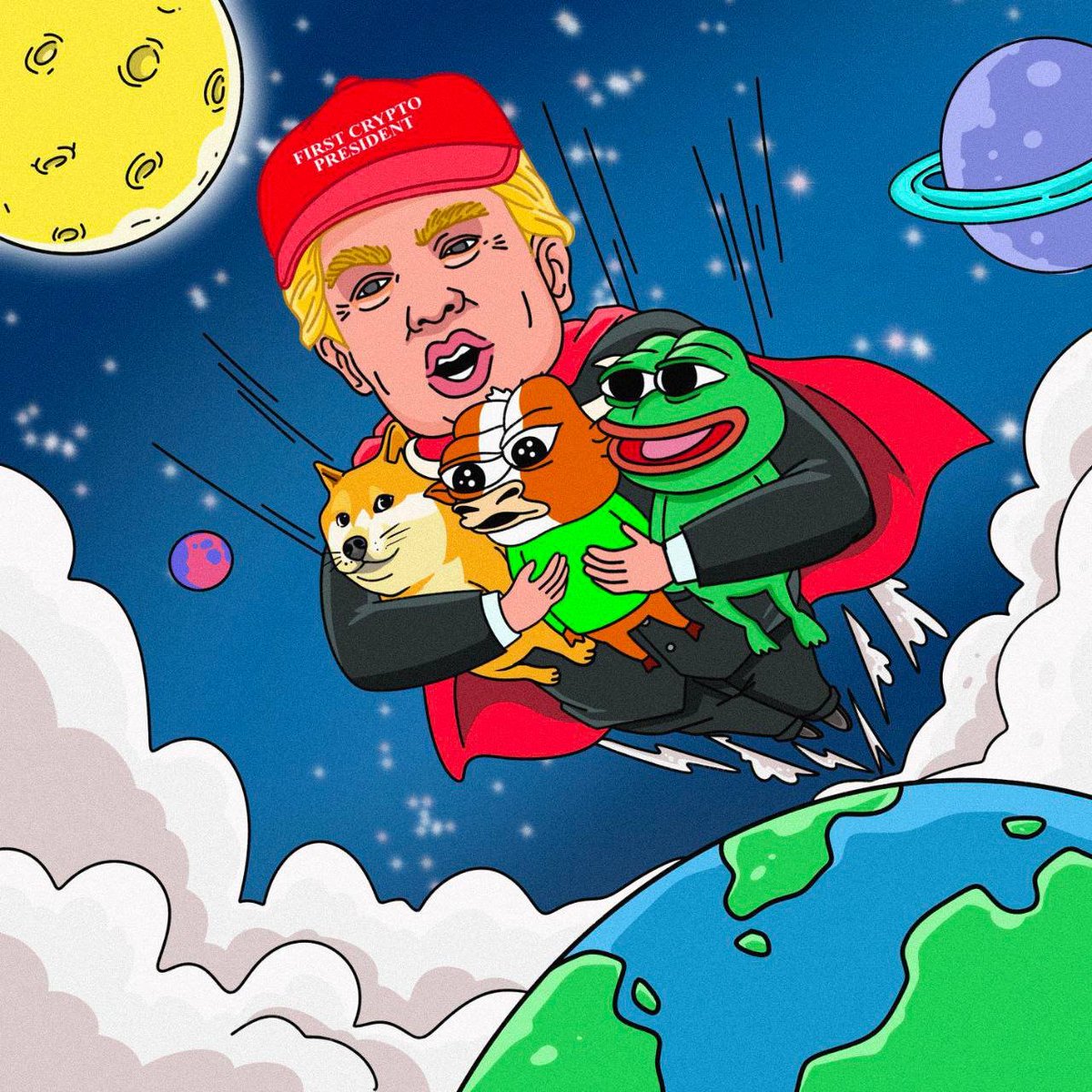 $FCP First Crypto President tweet media