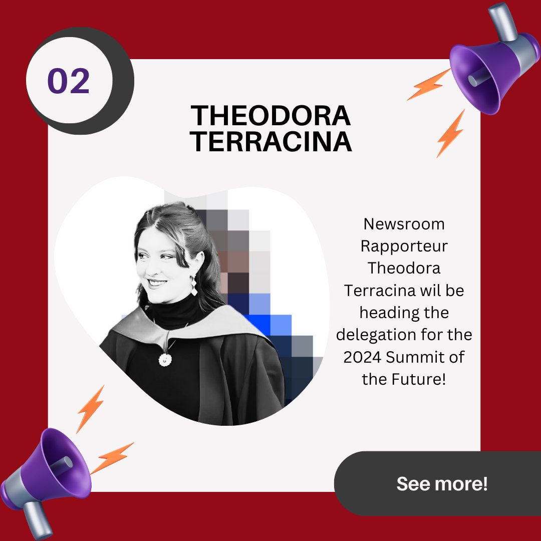 tngorder's tweet photo. 🔊 TNGO at the UN!
We’re excited to share that Theodora and Riccardo will represent us at the UN Summit of the Future in NYC on Sept 20-23!
🌍 World leaders will tackle key issues like peace, climate action, digital transformation, and social justice.
#UNSummit2024 https://t.co/knpZLqwLhw