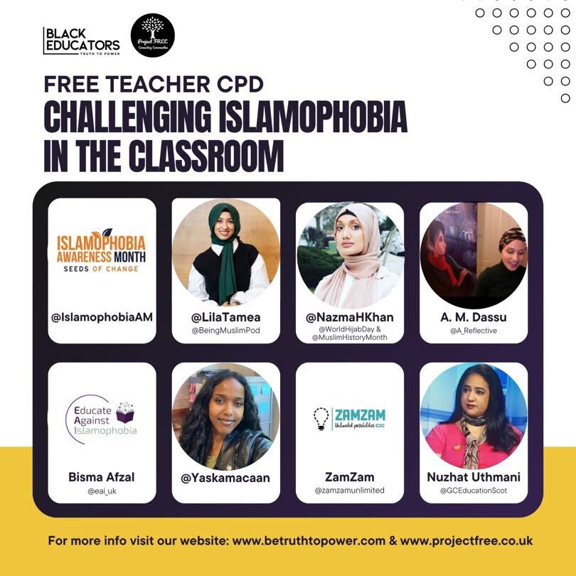 Ruth Sinhal (@ruthsinhal) on Twitter photo Join <a href="/IslamophobiaAM/">Islamophobia Awareness Month</a> <a href="/LilaTamea/">Lila</a> <a href="/NazmaHKhan/">Nazma Khan</a> of <a href="/WorldHijabDay/">World HijabDay</a> & <a href="/muslimhistorym/">International Muslim History Month</a> and <a href="/a_reflective/">A.M. Dassu BOOK UPDATES - Insta: @a.m.dassu</a> on Wed 25th Sept, 4-5.50pm for a FREE online session geared to supporting educators seeking to change the narrative and challenge #Islamophobia in their classrooms Join <a href="/IslamophobiaAM/">Islamophobia Awareness Month</a> <a href="/LilaTamea/">Lila</a> <a href="/NazmaHKhan/">Nazma Khan</a> of <a href="/WorldHijabDay/">World HijabDay</a> & <a href="/muslimhistorym/">International Muslim History Month</a> and <a href="/a_reflective/">A.M. Dassu BOOK UPDATES - Insta: @a.m.dassu</a> on Wed 25th Sept, 4-5.50pm for a FREE online session geared to supporting educators seeking to change the narrative and challenge #Islamophobia in their classrooms