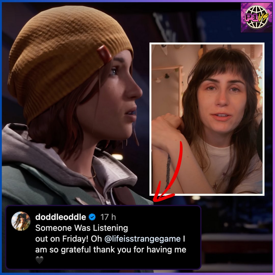 🚨 Confirmed: Dorothy Clark, better known as Dodie, will have music featured in Deck Nine's Life Is Strange: Double Exposure. 💿

The singer-songwriter announced the track 'Someone Was Listening,' which will be released on Friday! 🎵

<a href="/doddleoddle/">dodie (uses insta mostly)</a> shared the news on Instagram. 📸