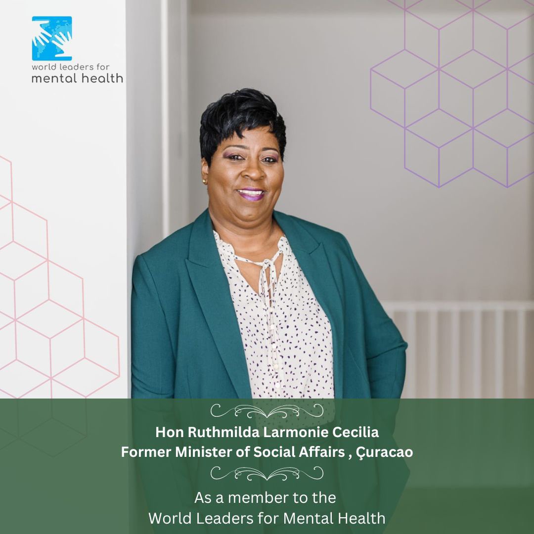 We are happy and proud to nominate Hon @ruthmildalarmonie , Former minister of social affairs from 🇨🇼 Curaçao. 
Hon minister is also the party leader for PNP on the island. She is very energetic when it comes to dealing with youth affairs and wellness 

#mentalhealth