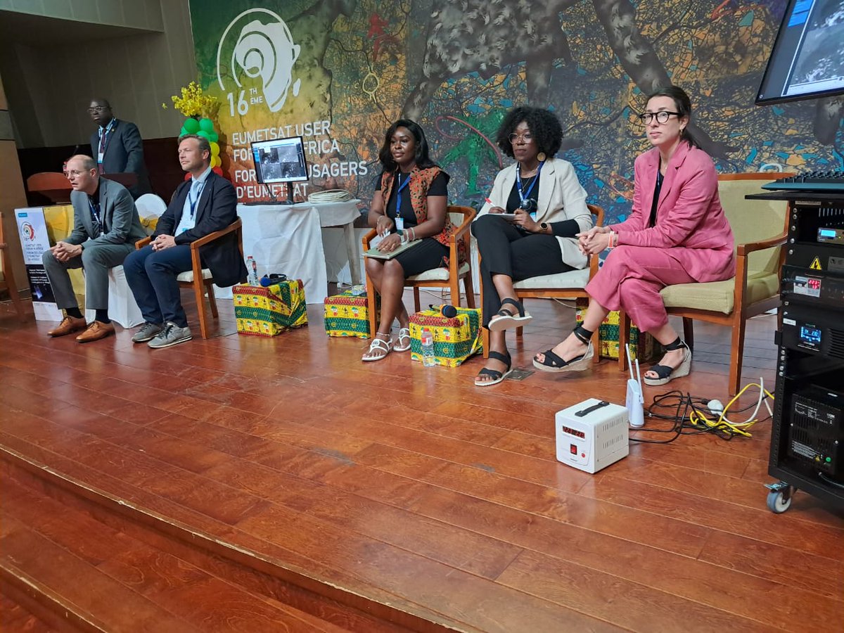BachirSM's tweet photo. The 16th EUMETSAT USER FORUM IN AFRICA started on the 16th Sept in Cotonou, A guaranteed sign of success. We have been having fascinating and interactive discussions with Experts, EC Partners, Users, at large the EUMETSAT Community. @GMESAfrica and AfSA were highly represented https://t.co/mJbBlE0qt2