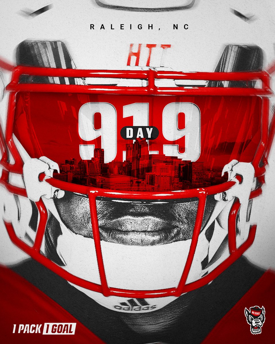 PackFootball's tweet photo. Proud to call Raleigh Home. 

#919Day #1Pack1Goal https://t.co/aocmKPKSJr