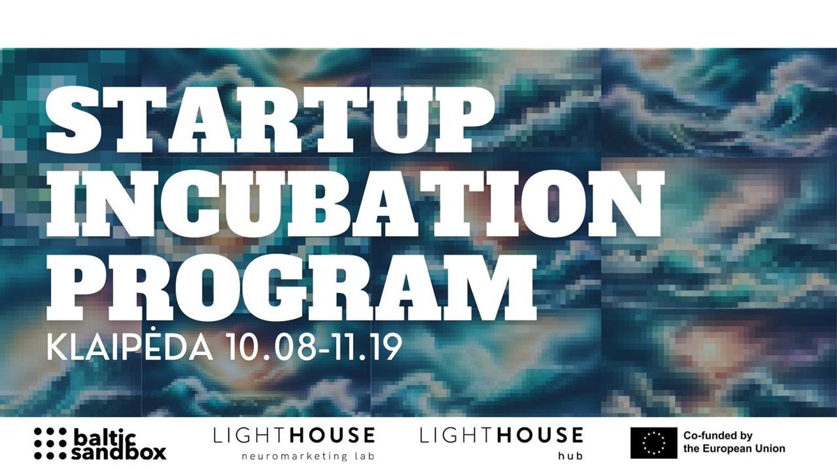 The Baltic Sandbox Incubation Program is coming to Klaipėda!

📅 Oct 8 - Nov 19, 2024
⏰ 2 workshops/week

Get access to workshops, mentoring, and research facilities. Ends with a live pitch event.

🔗 Registration: tally.so/r/mD1gGX

#Incubation #Startups #Innovation