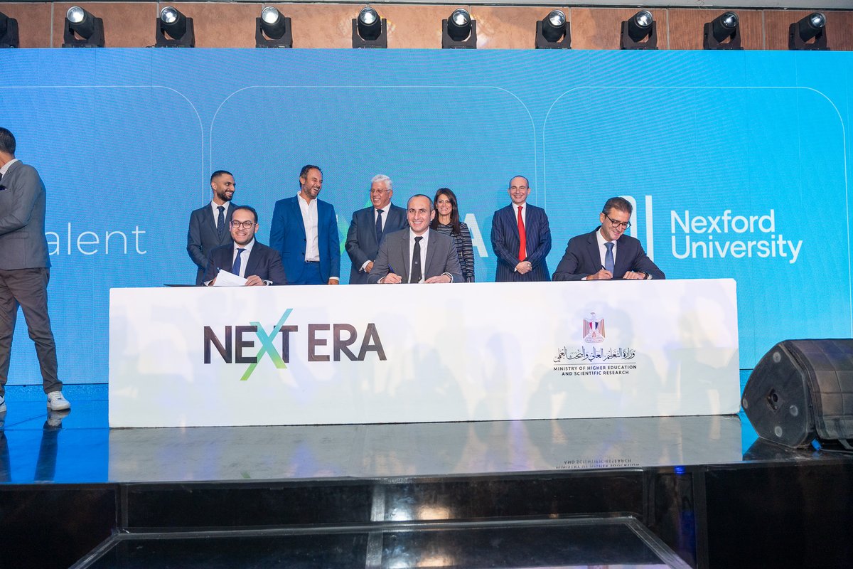 Proud to announce the launch of NextEra Education! 

Yesterday, we took a major step forward in transforming the future of education in Egypt. Under the patronage of H.E. Dr. Ayman Ashour, Minister of Higher Education and Scientific Research, and with the participation of H.E.