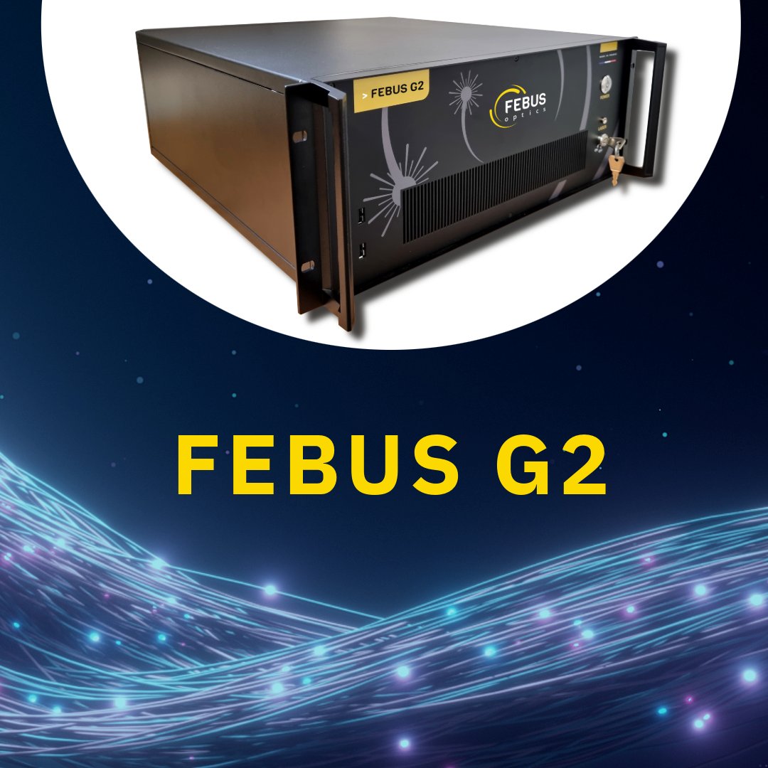 FebusOptics's tweet image. ✨ NEW: We are proud to introduce the FEBUS G2, our latest DFOS sensing interrogator.
It is designed to provide simultaneous and independent measurements of temperature and strain with unmatched precision.

#PipelineMonitoring #CableMonitoring #Innovation #FiberOptics