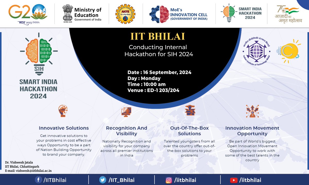 IIC IIT Bhilai tweet media