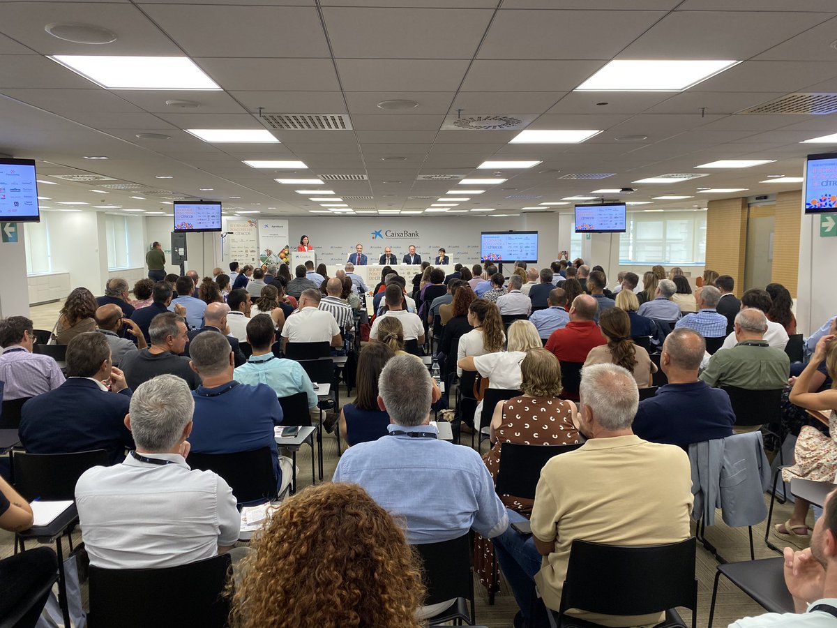 Hoy estamos en la III #Jornada #Postcosecha de #Cítricos organizada en Valencia por <a href="/poscosecha/">Poscosecha</a>.