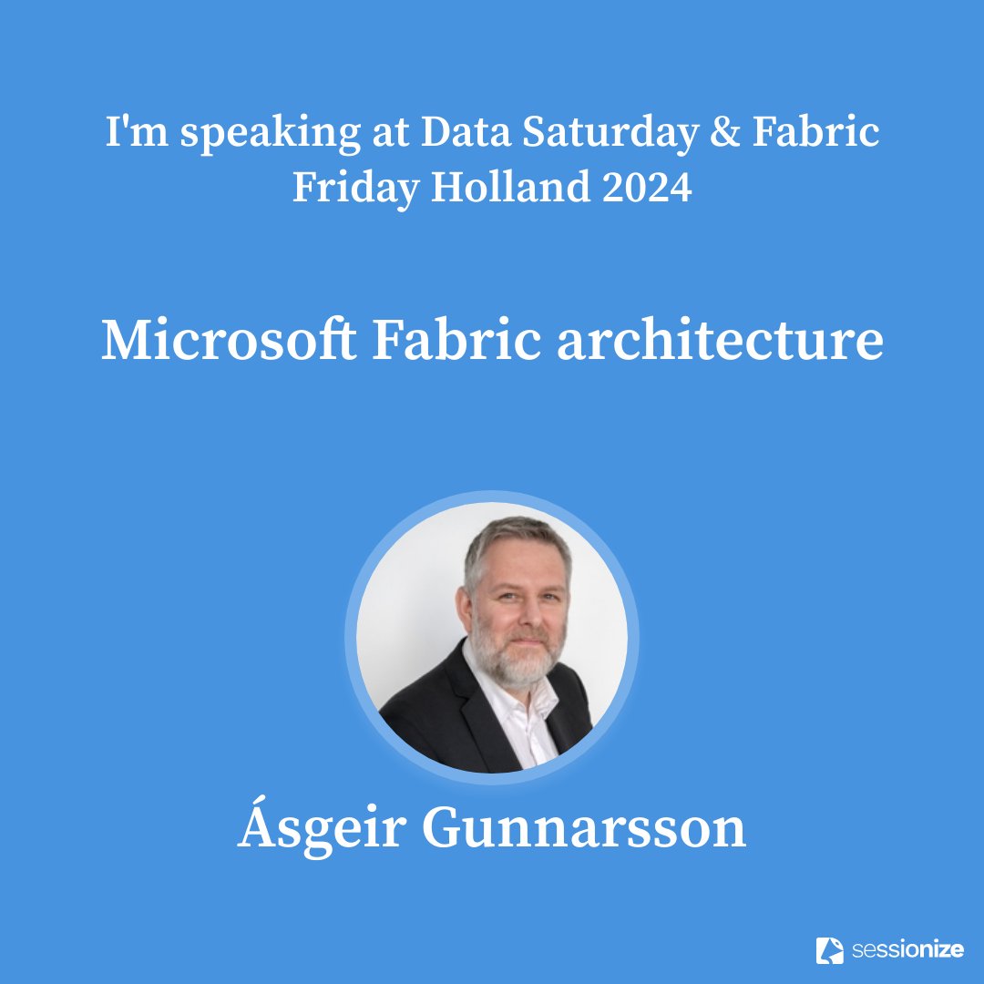 datasaturdaynl's tweet image. Still thinking about buying a ticket for 💙Data Saturday Holland💙? This might be your last call!

Did you know we have 💚 Microsoft Fabric💚 content on Saturday too?   

💙 Schedule: lnkd.in/etdS9-Zk
💙 Tickets: lnkd.in/edUajN7B