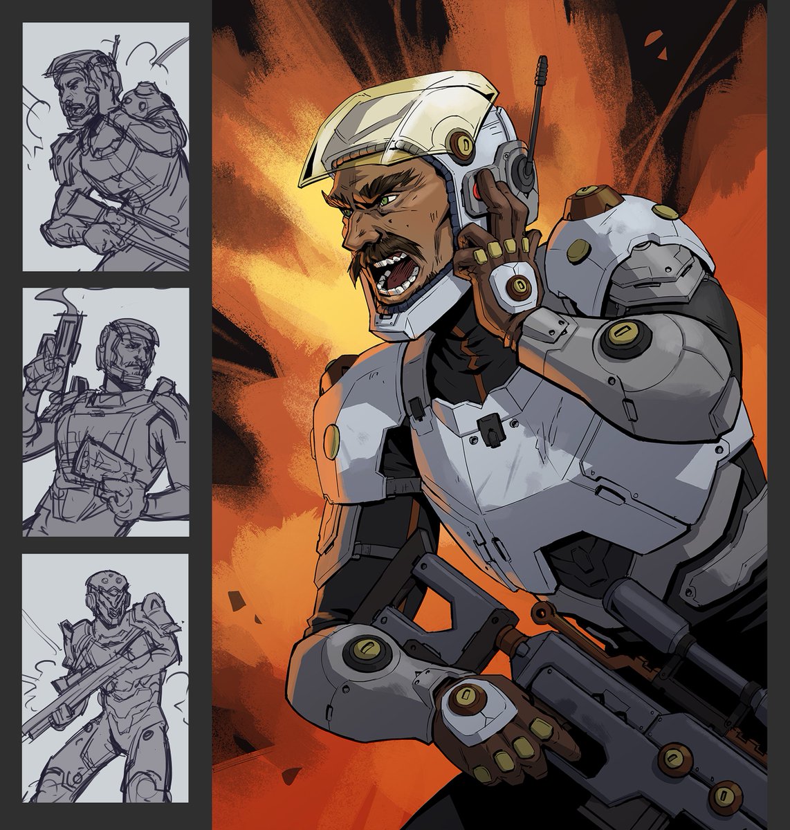 monschi_art's tweet photo. Some client work from a while back that I finally put online! https://t.co/kZAmcmcsM2