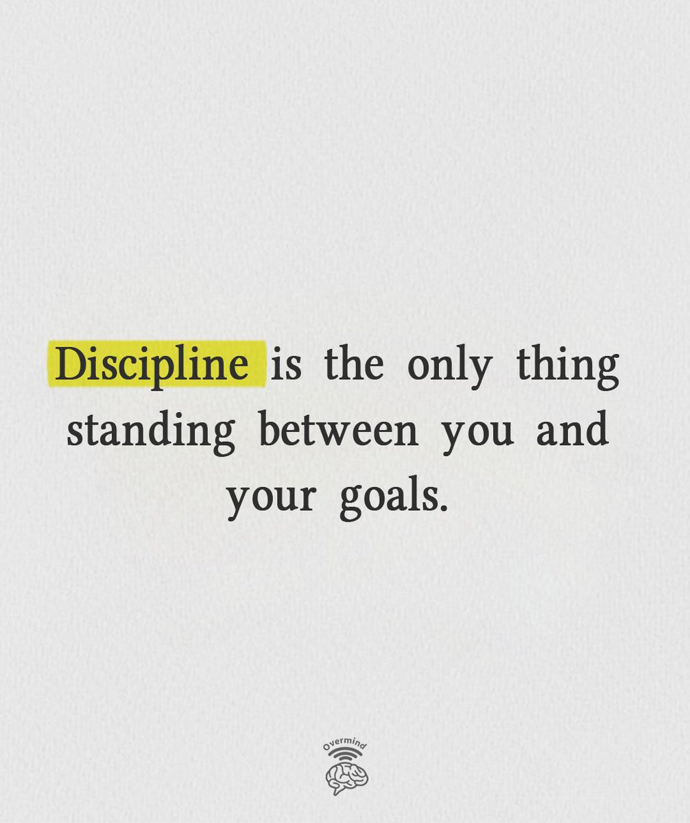 Discipline