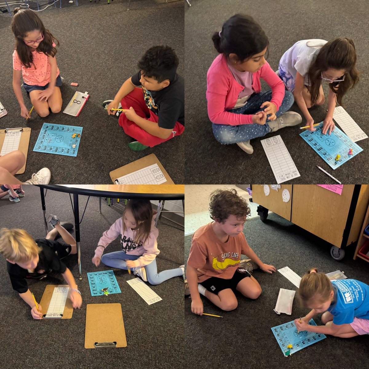 Playing Out of Control to practice adding and subtracting 10 and 100 mentally! 🤩