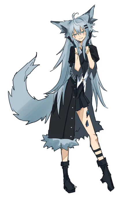 #アークナイツ #ラップランド ラテラーノ葬儀礼服のラップランドも良い、、 
