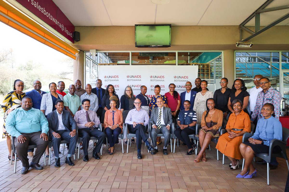 Successful morning with <a href="/MoHBotswana/">Ministry of Health, Botswana</a>, <a href="/NAHPABotswana/">National AIDS and Health Promotion Agency-Botswana</a>, development partners, CSOs  and private sector to deliberate on strategic information generated on the HIV and Health Products Funding Landscape, share results, highlight, and close remaining gaps towards #EndingAIDSby2030.