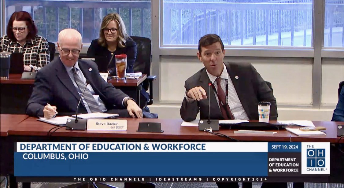 Marci Shepard, PhD, EdD (@marcishepard) on Twitter photo Insightful overview of the Ohio School Report Cards at <a href="/OHEducation/">OH Dept of Ed and Workforce</a> public meeting today. ⬆️: 90% of school districts rated 3 Stars or higher. ⬇️ Chronic absenteeism remains an issue. ODEW will join our next OULP seminar to share on School Report Cards. Insightful overview of the Ohio School Report Cards at <a href="/OHEducation/">OH Dept of Ed and Workforce</a> public meeting today. ⬆️: 90% of school districts rated 3 Stars or higher. ⬇️ Chronic absenteeism remains an issue. ODEW will join our next OULP seminar to share on School Report Cards.