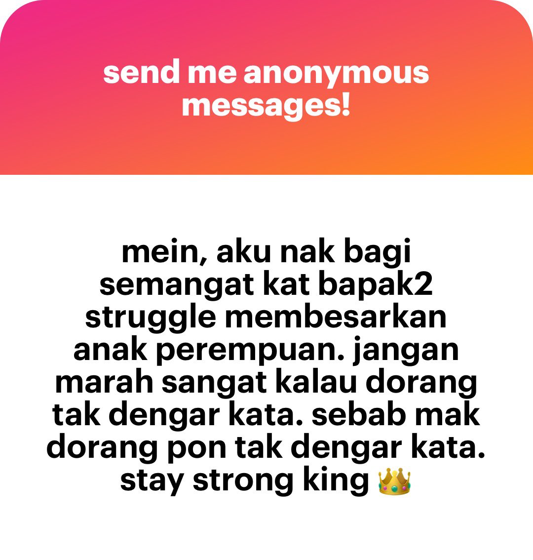 meinmokhtar's tweet photo. Hahahahaha. Kata kata semangat dekat bapak bapak luar sana. https://t.co/NvUTw8uj7U