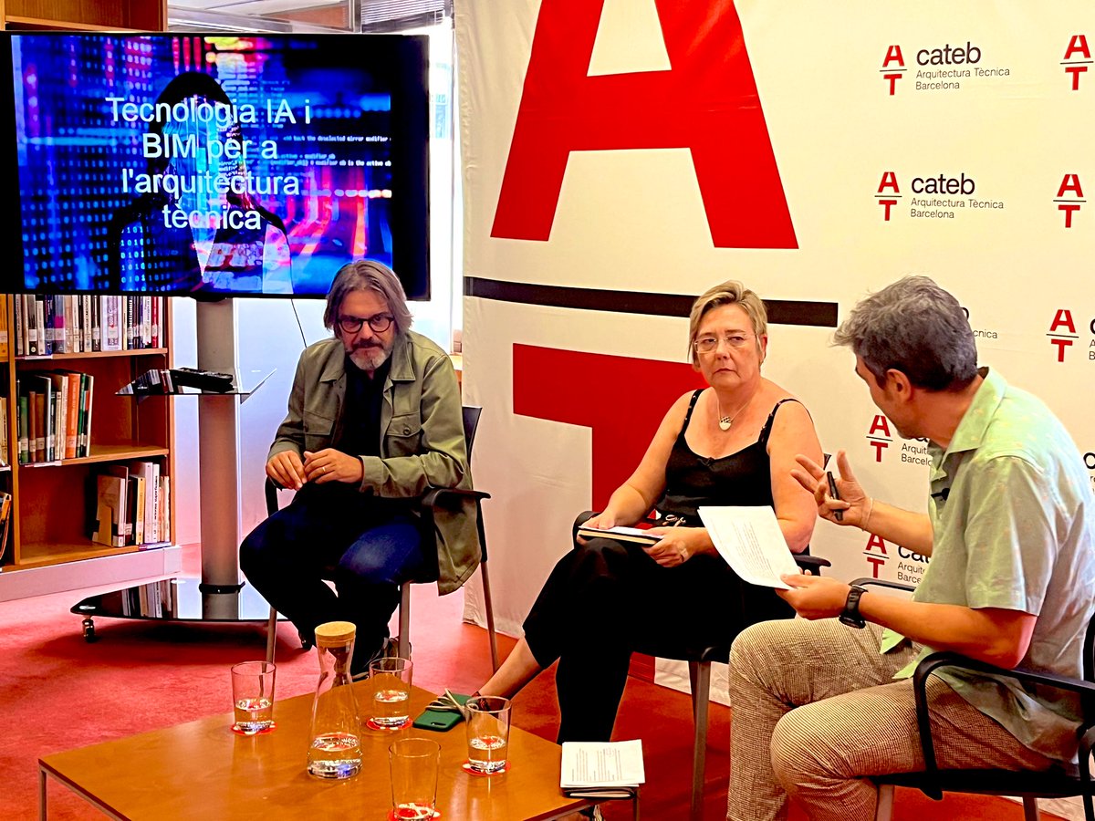 🟢 Avui tornem amb els Diàlegs Innovació!
Professionals del sector debatent sobre l'impacte de la #IA i el #BIM en l'arquitectura tècnica. Solucions innovadores per a una construcció més eficient i sostenible! 🏗️🔧 #ArquitecturaTècnica #Innovació