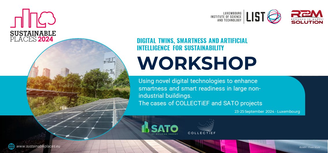 CollectiefP's tweet image. Only 7⃣ days until COLLECTiEF &amp;amp; @SATOProject1&apos;s joint workshop at @sustainplaces in Luxemburg 🇱🇺

🗓️Wed 25 September
🕓16:00-17:30
📍Briefing Room PL

Learn more &amp;amp; book your seat 👉bit.ly/3TzmTfe