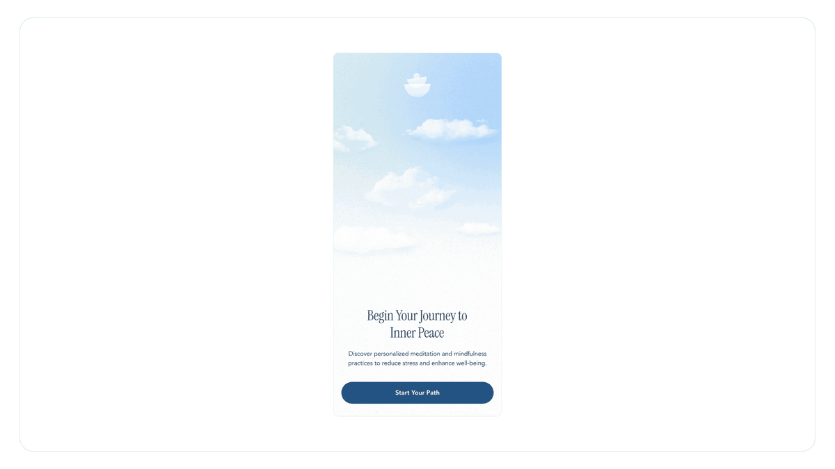 Got swamped with client stuff and totally dropped the ball on sharing work here. Thinking of starting some fun side projects to mix it up. Maybe I'll actually stick around this time? We'll see.

Mobile Onboarding Screen - Mental Wellness App