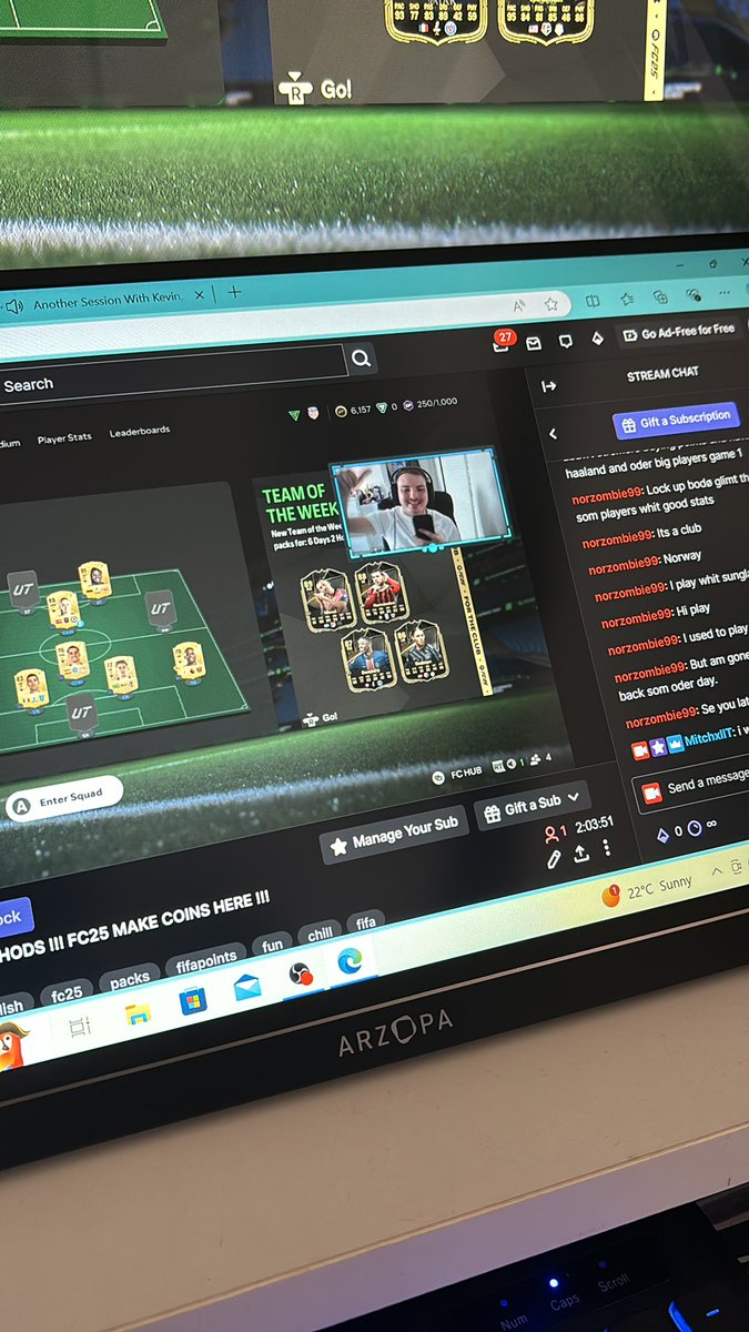 TheMitchxllT's tweet photo. Been live for 2 hours only one person has joined π
Can I get 5 viewers tonight π #FC25 #live #grow #joinstream #twitchlive #trending #viral #gaming #fctrading
https://t.co/jxcgXsSruw https://t.co/yk1y6MVusC
