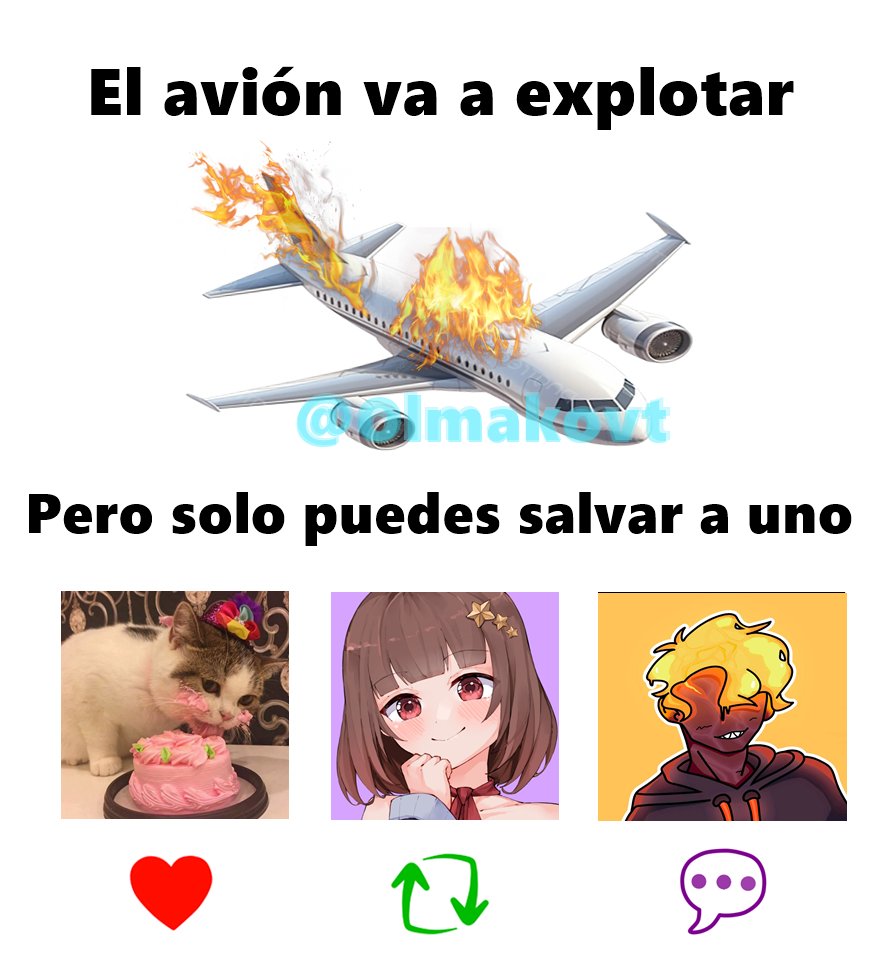 OlmakoVt's tweet image. ¿A quien salvas?  #6🤔
#vtuber #vtuberes #vtubermemes
