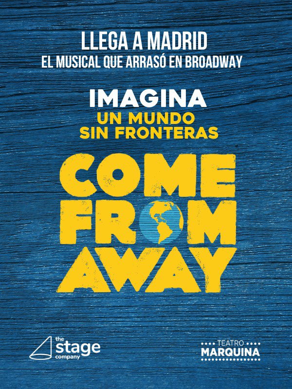 Lucas Ferreira trae su #crítica de COME FROM AWAY, musical que puede verse en #TeatroMarquina de #Madrid enplatea.com/?p=41394 <a href="/TheStageCompany/">comefromaway-thestagecompany</a> #ComeFromAway  #CarlaCalabrese #SebastiánHolz <a href="/lucasfh1976/">Lucas Ferreira</a>