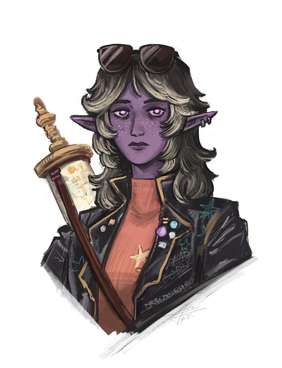 Y por último (de momento) mi hija preciosa, Estrella Evernight que ahora esta en la época edgy