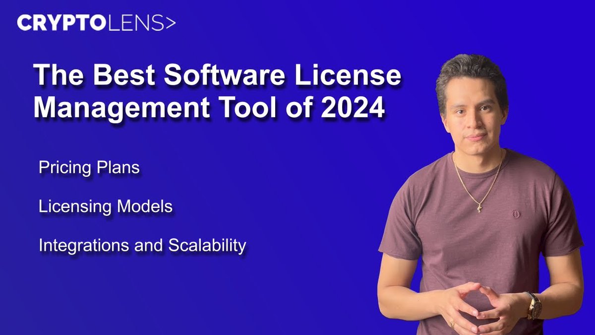 cryptolens's tweet photo. 🔑 Best Software License Management Tool 🔑

When choosing provider, you need to consider how many licenses you will create, what licensing models you want, and what integrations you need to allow for future growth.

🎬 https://t.co/zlGSVqTWjC

Watch our video to learn more! https://t.co/rbyuG8CbG4