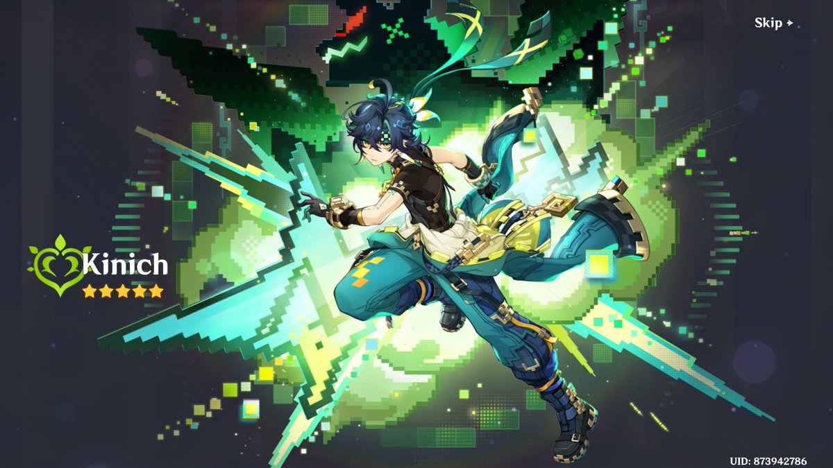 beatchplsz's tweet photo. Life update: 

I got Kinich, Chevreuse and his weapon at early pity (didn't screenshot) but somehow my biggest surprise is getting C7 Kaveh on the standard banner 🥰 https://t.co/l44hakAS5o