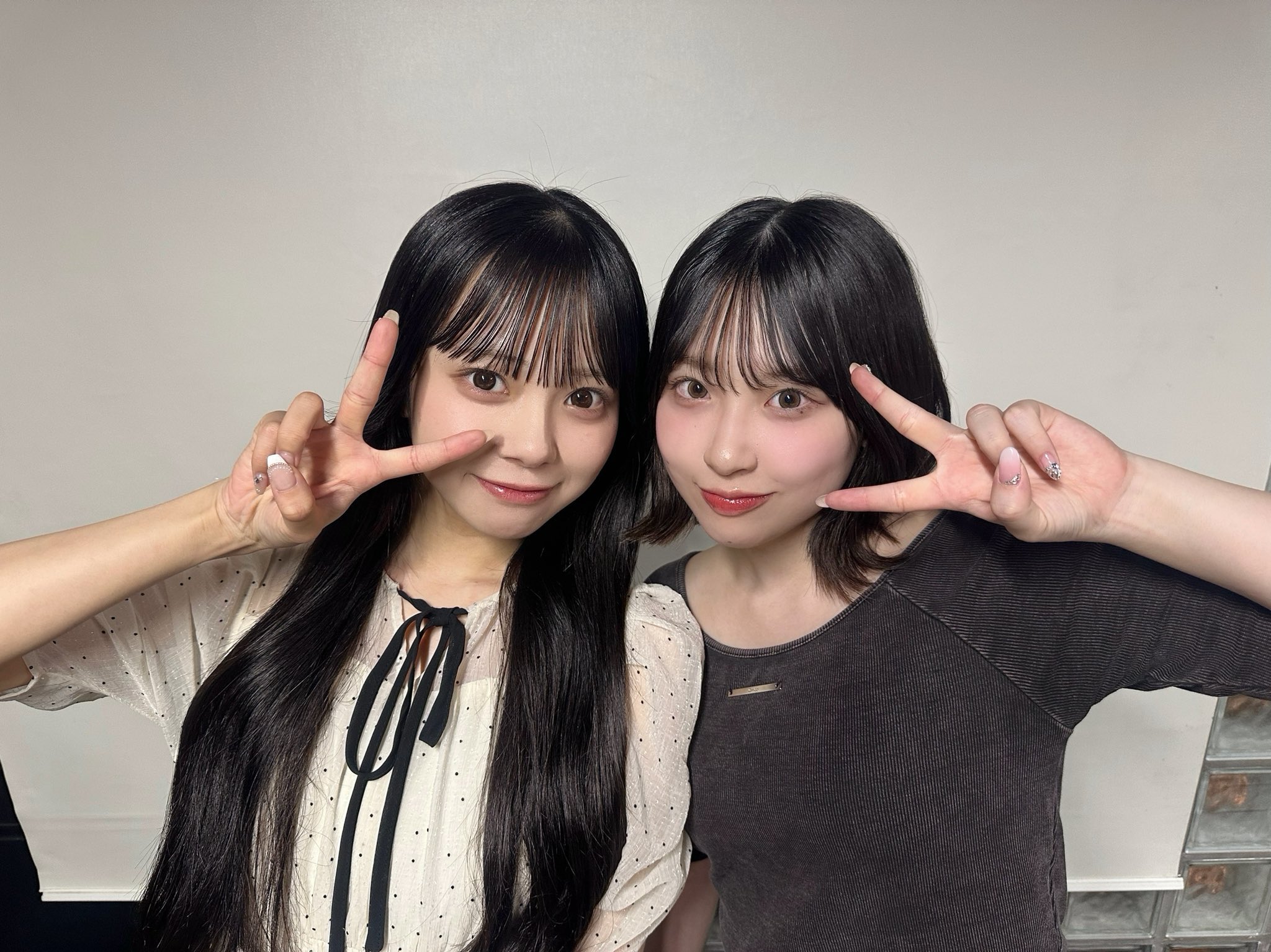 桜庭遥花　増田彩乃　ペアチェキ 可愛いアイドルパフォーマンス特集 - 増田彩乃と桜庭遥花 | TikTok
