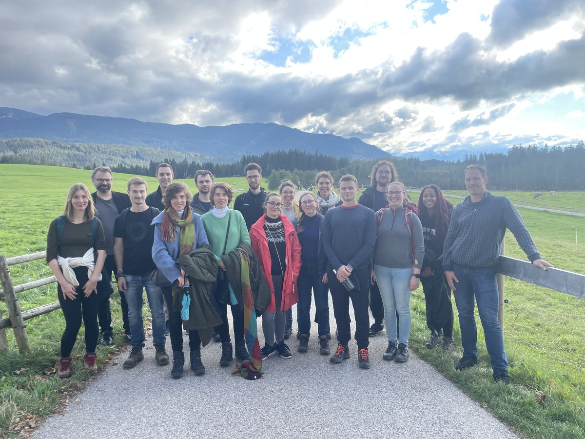 Job Boekhoven (@boekhovenlab) on Twitter photo We just concluded our annual group retreat in the scenic Allgäu with the group of <a href="/RJ_Mayer/">Robert Mayer</a> and part of the @MutschlerLab!
Thanks both for a great workshop on NMR and DNA! We just concluded our annual group retreat in the scenic Allgäu with the group of <a href="/RJ_Mayer/">Robert Mayer</a> and part of the @MutschlerLab!
Thanks both for a great workshop on NMR and DNA!