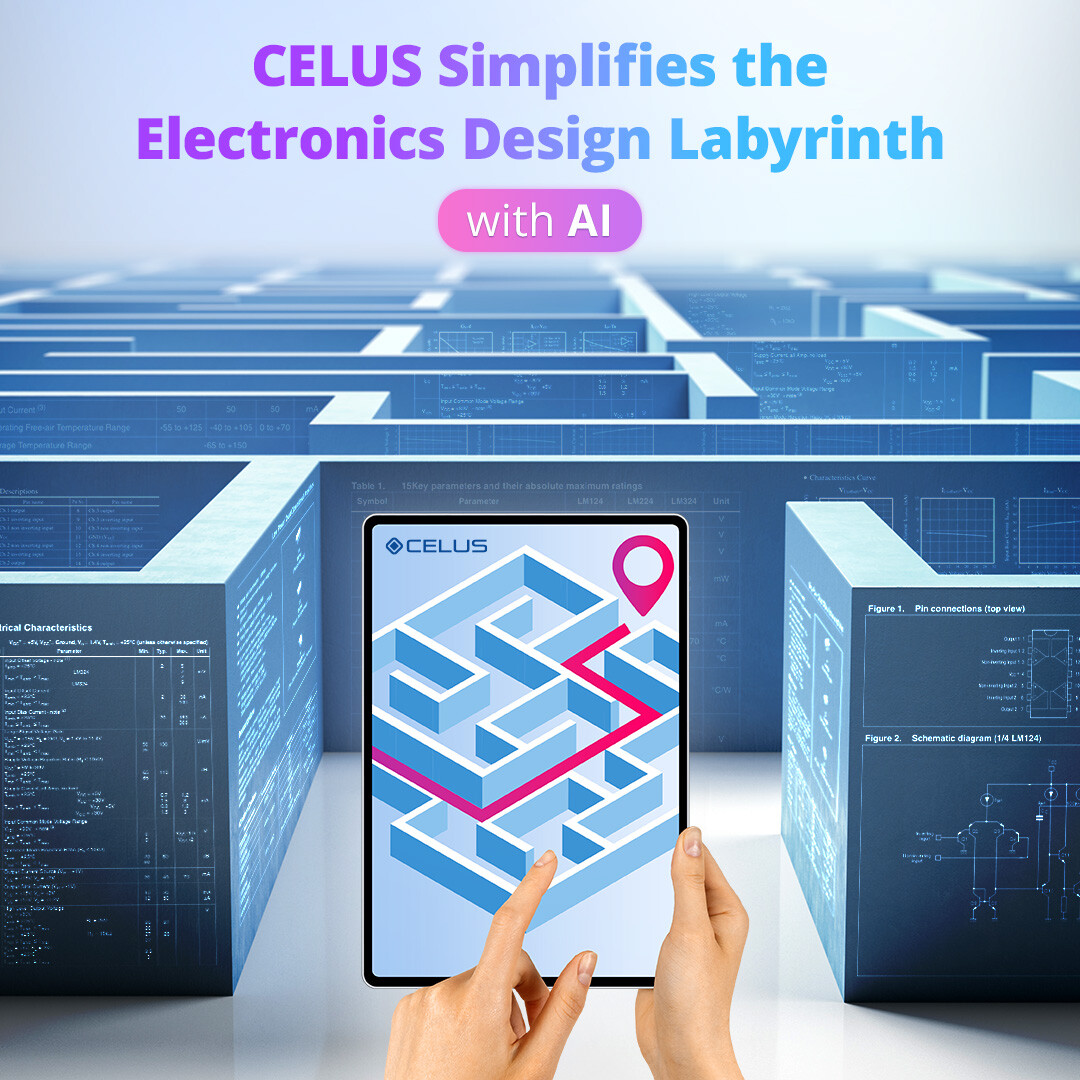 Celus_io's tweet photo. Let CELUS be your trusted guide through the electronic maze! 😍 With our comprehensive database and advanced AI, you'll navigate complex design challenges effortlessly and find reliable solutions faster than ever. Register for FREE: https://t.co/h3wXn0joX3 

#AI #CELUS #datasheet https://t.co/rVtLWHgzhn