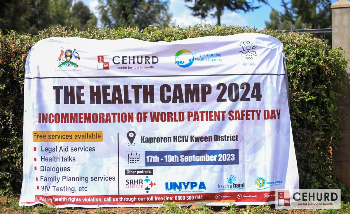 rhrn_ug's tweet photo. Access to SRH is not just a right. It is a necessity for the wellbeing of young people. Today marks the end of our health camp in Sebei region, hosted by @cehurduganda. This activity has marked a step closer to ensuring young people have access to SRHR. #SomethingNeedsToChange https://t.co/W3QoEn9wgb