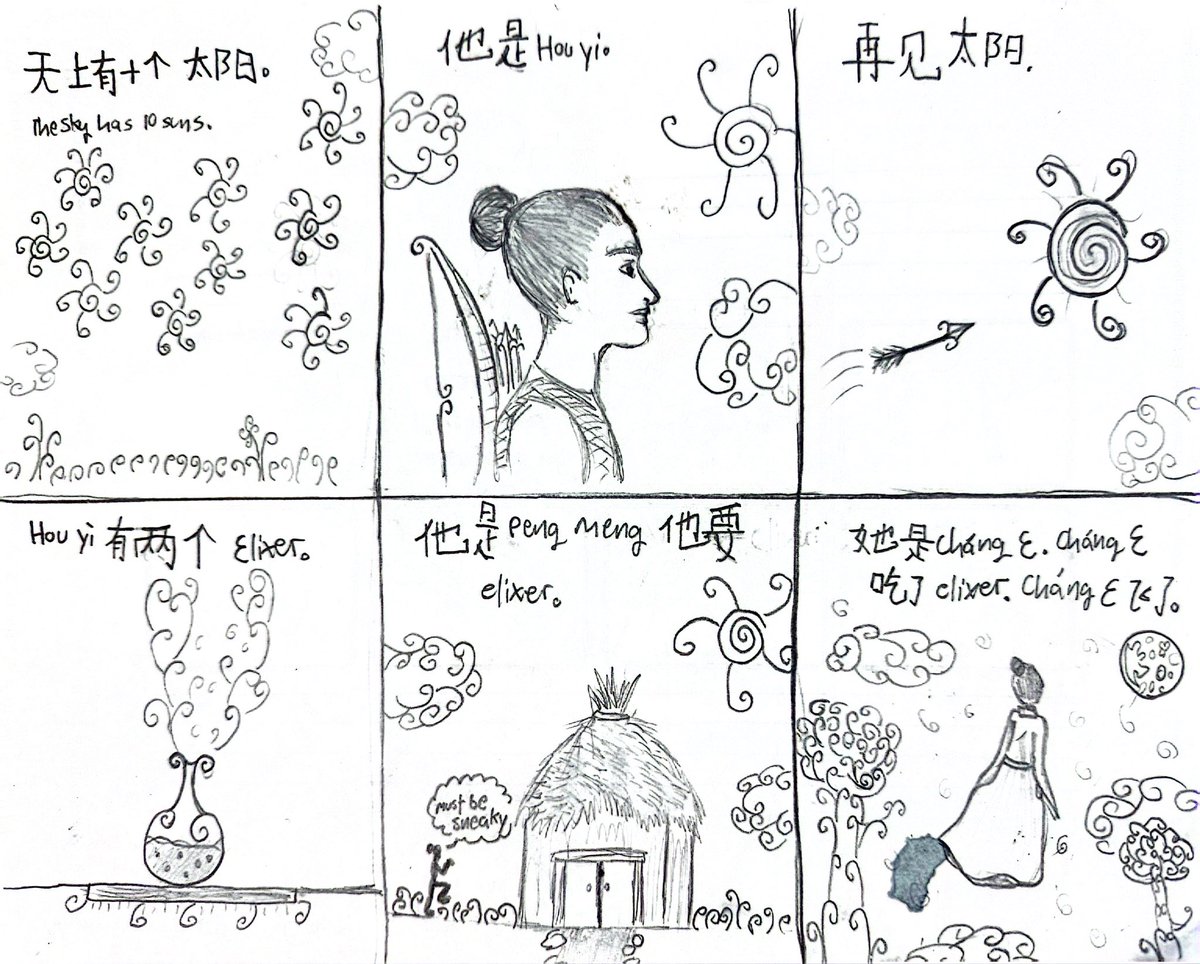 xiang1_ran's tweet photo. From Kindergartners to middle school scholars, we celebrated the Asian Moon Festival through writing scripts of legend with Chinese characters to performing the stories in Mandarin at our World Language theatre.

Happy Moon Festival! @LFJSchool1 @GreenburghWMHS @GreenburghCSD https://t.co/6QvmFfHllU