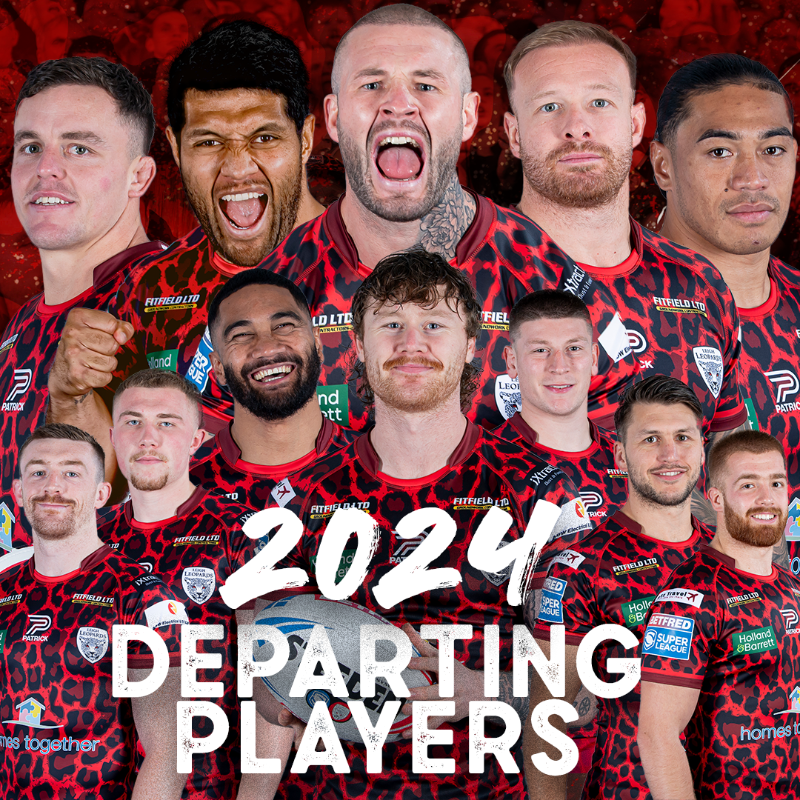 LeighLeopardsRL's tweet photo. 🐆 𝟮𝟬𝟮𝟰 𝗗𝗘𝗣𝗔𝗥𝗧𝗜𝗡𝗚 𝗣𝗟𝗔𝗬𝗘𝗥𝗦
The list of players departing the club at the end of the 2024 season is now available.
Leigh Leopards would like to thank every player who has worn the Leopards shirt this season.
To read more, tap below. https://t.co/OGcSr86eF8