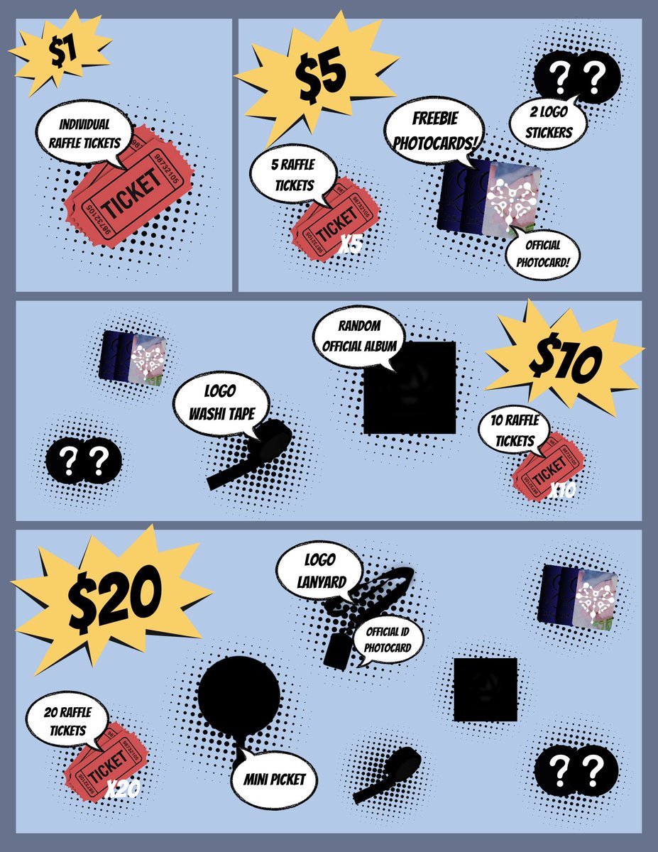 DreamcatcherATL's tweet photo. 💥BREAKING NEWS💥

Donation tiers are now open for the #DreamcatcherATL Banner Project! Every $1 donated will be 1 raffle ticket toward our two amazing prizes! Grab a tier bundle to help push us toward our funding goals! 🤩

#DREAMCATCHER #LuckInside7Doors https://t.co/jOdnMHzfWy