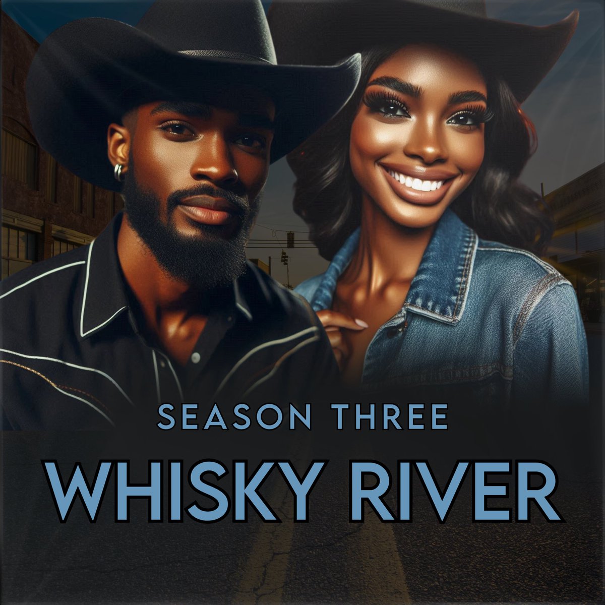 BooksByTae's tweet photo. Whisky River Season Three! New episodes OUT NOW!!! 🐎🐎🐎 
#blackcowboys #smalltownromance #kindlevella 

https://t.co/GOstCu9c3R https://t.co/xOkrNBsfNo