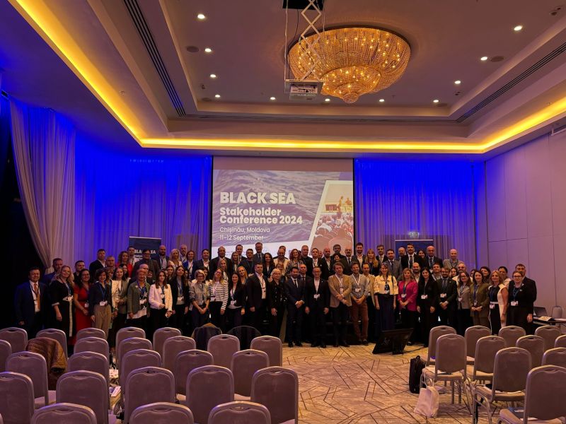 SourceToSeas's tweet image. SOS-ZEROPOL2030 was presented at the Black Sea Stakeholder Conference in Moldova. Aleksandar Shivarov shared key steps to tackle PFAS pollution, aiming for a cleaner, sustainable future for the Black Sea 🌊🌍 #BlackSea #PFAS #ZeroPollution #Sustainability