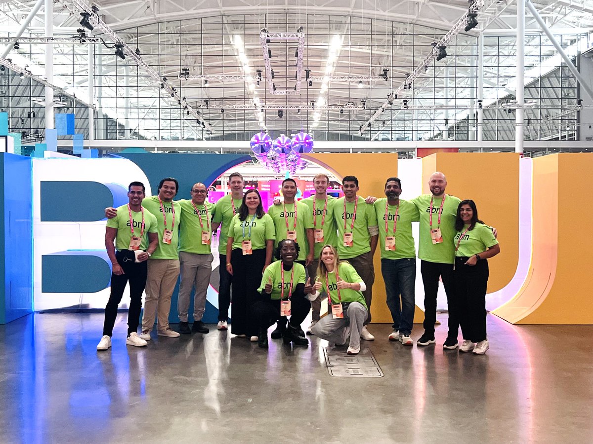Day 2 at hashtag#INBOUND24 and our team is looking great!💚

Get ready for our Green Power Hour happening today from 2-4 PM ET at the hashtag#ABM Lounge! 🍵 Swing by for matcha lattes, great conversations, and all things #ABM. 

👉 Get the deets here: lnkd.in/d4ndarde