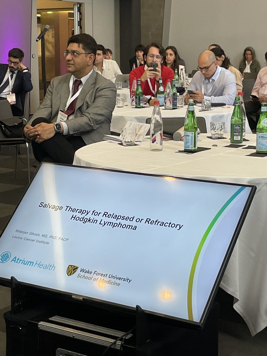 MediHumdani's tweet photo. Up now @NGhoshMD in the @TheIACH #colym meeting talking about salvage therapy in #Hodgkin https://t.co/bVGZV4YW3C