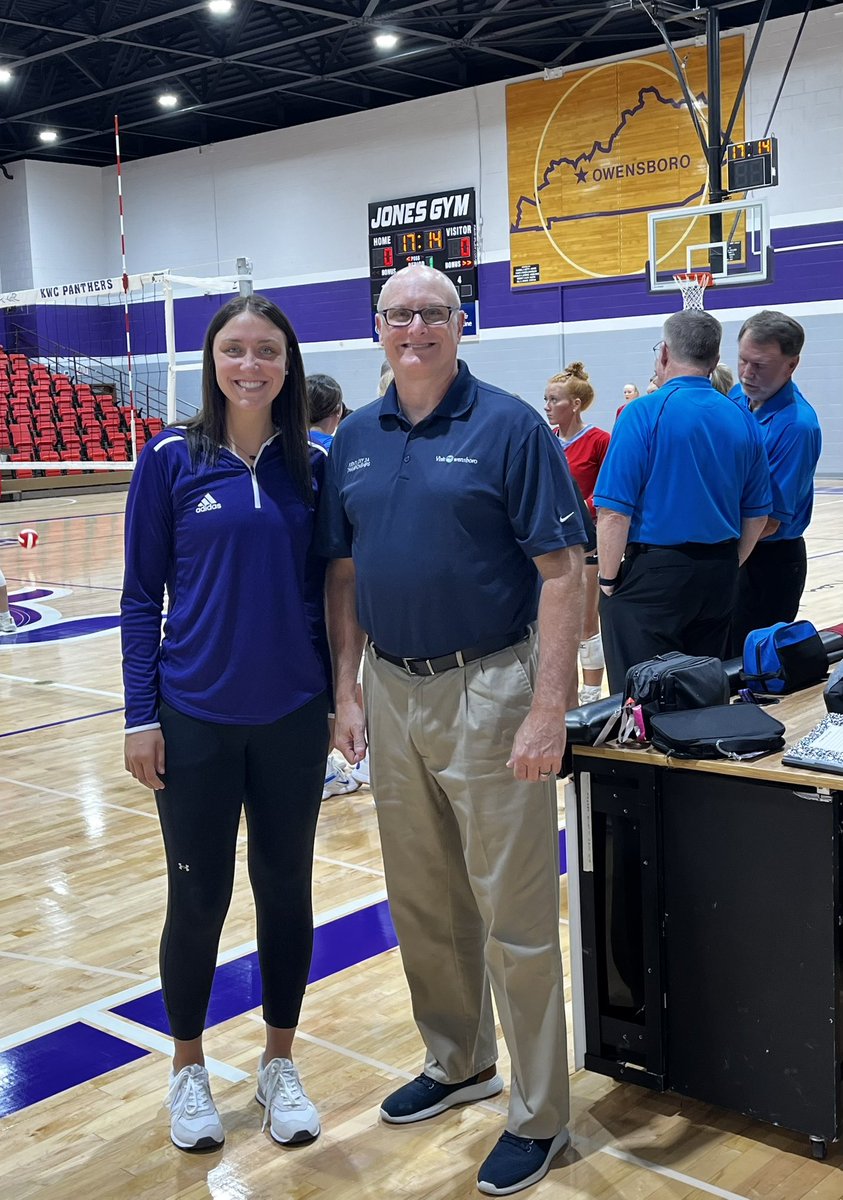 Welcome to the <a href="/Kentucky_2A/">Kentucky 2A Championships</a> Volleyball Championship! 🏐 This event couldn’t be possible without dedicated young professionals like <a href="/KyWesleyan/">Kentucky Wesleyan College</a> <a href="/barga_jordyn/">jordyn simpkins</a> whose hard work and passion are paving the way for success! 💪 #WorkEthic
<a href="/visitowensboro/">Visit Owensboro</a>
