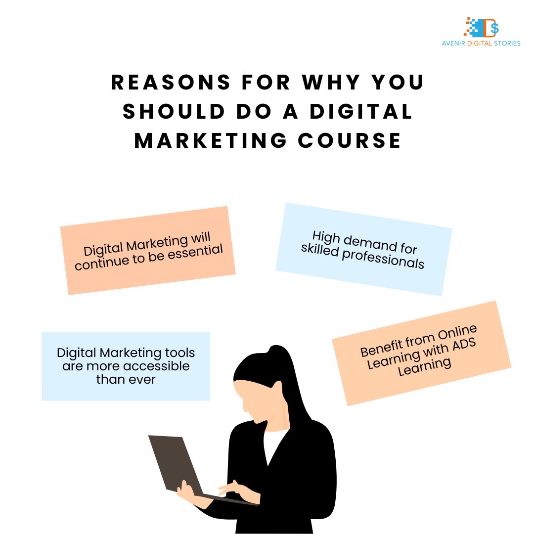 ads_learning's tweet photo. Why Digital Marketing is the Smartest Next Step for Your Business Success? 
#marketing #marketingtips101 #brand #branding #growth #boost #businesscoach #businessowner #website #startup #songs #trendingreels #funny #clients #trending #trends #viral https://t.co/MstI3AETp1