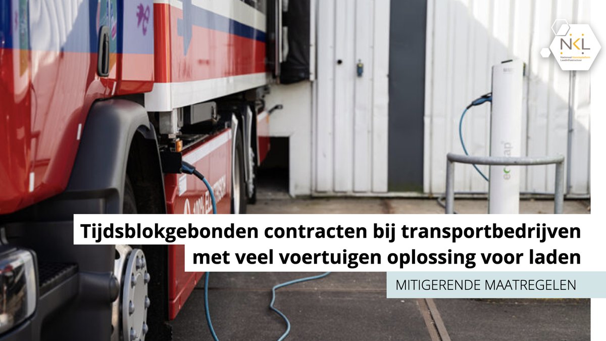 Bij het opladen van veel elektrische vrachtwagens kan netcongestie een beperking zijn. Daarom wordt hard gewerkt aan mitigerende maatregelen. Tijdsblokgebonden contracten lijken een cruciale schakel. Lees de praktijkvoorbeelden van zes ondernemingen: nklnederland.nl/tijdsblokgebon…