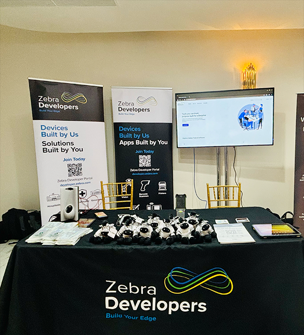 ZebraDevs's tweet photo. Hey Devs! DroidCon New York has started! Visit booth 16 to meet the Zebra team, explore our resources and tools for developers, and grab some cool swag.
#DroidConNYC #TechInnovation #ZebraDevelopers https://t.co/WZ1ZDg6XuA
