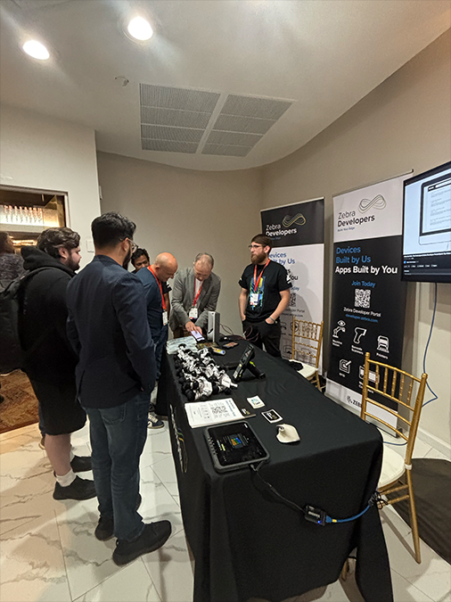 ZebraDevs's tweet photo. Hey Devs! DroidCon New York has started! Visit booth 16 to meet the Zebra team, explore our resources and tools for developers, and grab some cool swag.
#DroidConNYC #TechInnovation #ZebraDevelopers https://t.co/WZ1ZDg6XuA