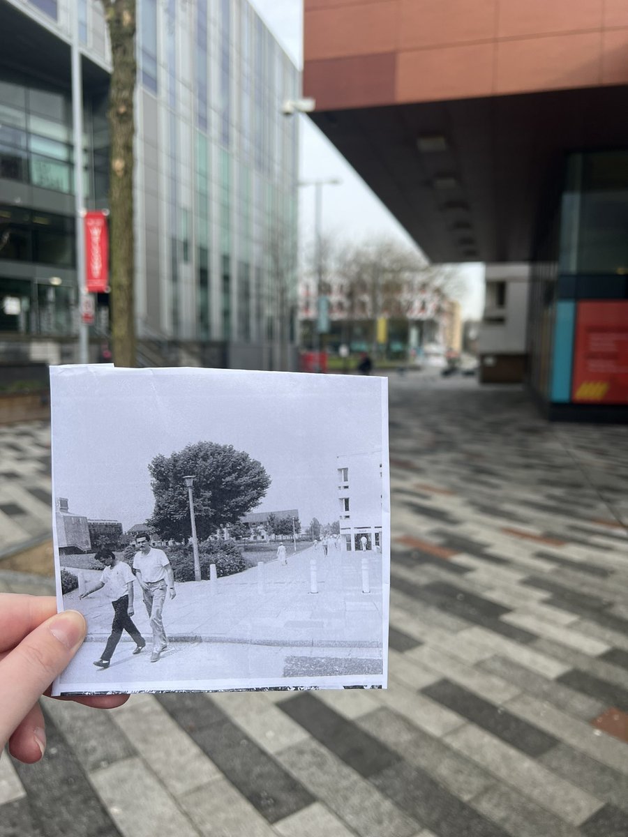 We’re bringing back the archive posts 🎞️📸

Did you know we have a page full of amazing finds, including this photo of students from 1986 strolling the Boardwalk?

🔗Head to the link in our bio and explore ‘Salford Digital Archives’ to uncover more 

What old campus photos do you