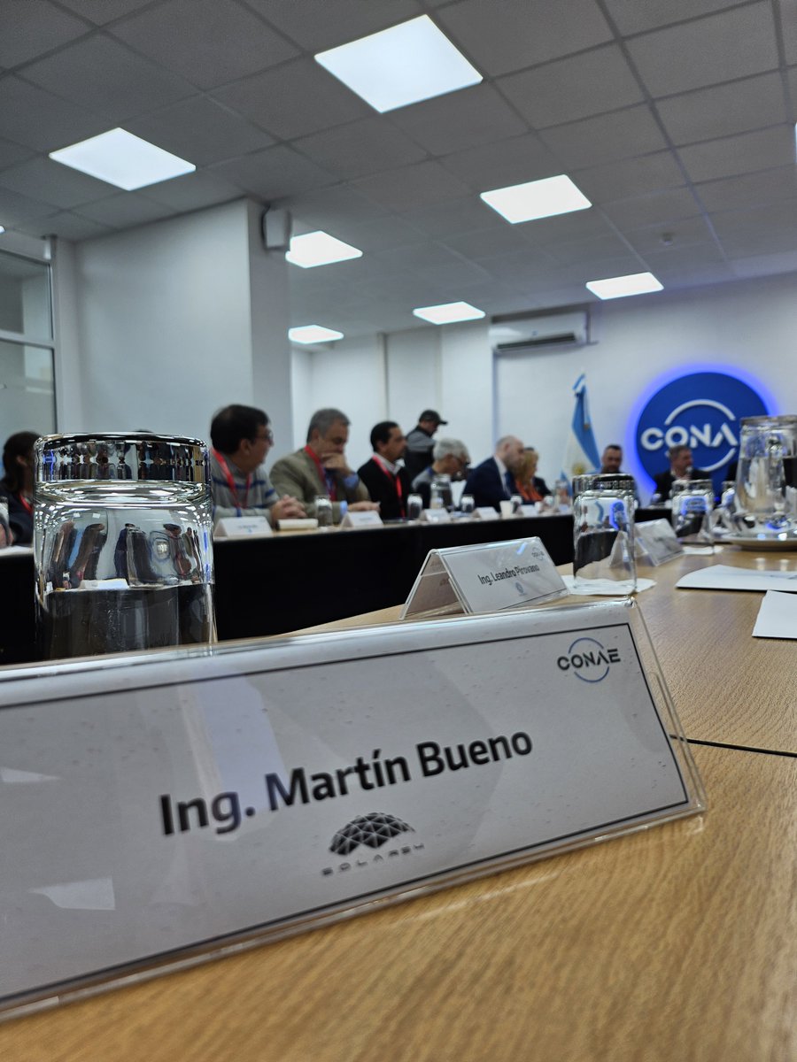 mrmartingonzalo's tweet photo. Presente en el Segundo Encuentro Sectorial Espacial Argentino, representando @solar54ar #LARIOJA en @CONAE_Oficial y con el apoyo de @innovacionar.
Una excelente jornada de trabajo para explorar ideas y modelos de articulación Publico/Privado, con actores del #NEWSPACE ArgentinO. https://t.co/7ZpFD0pJIc