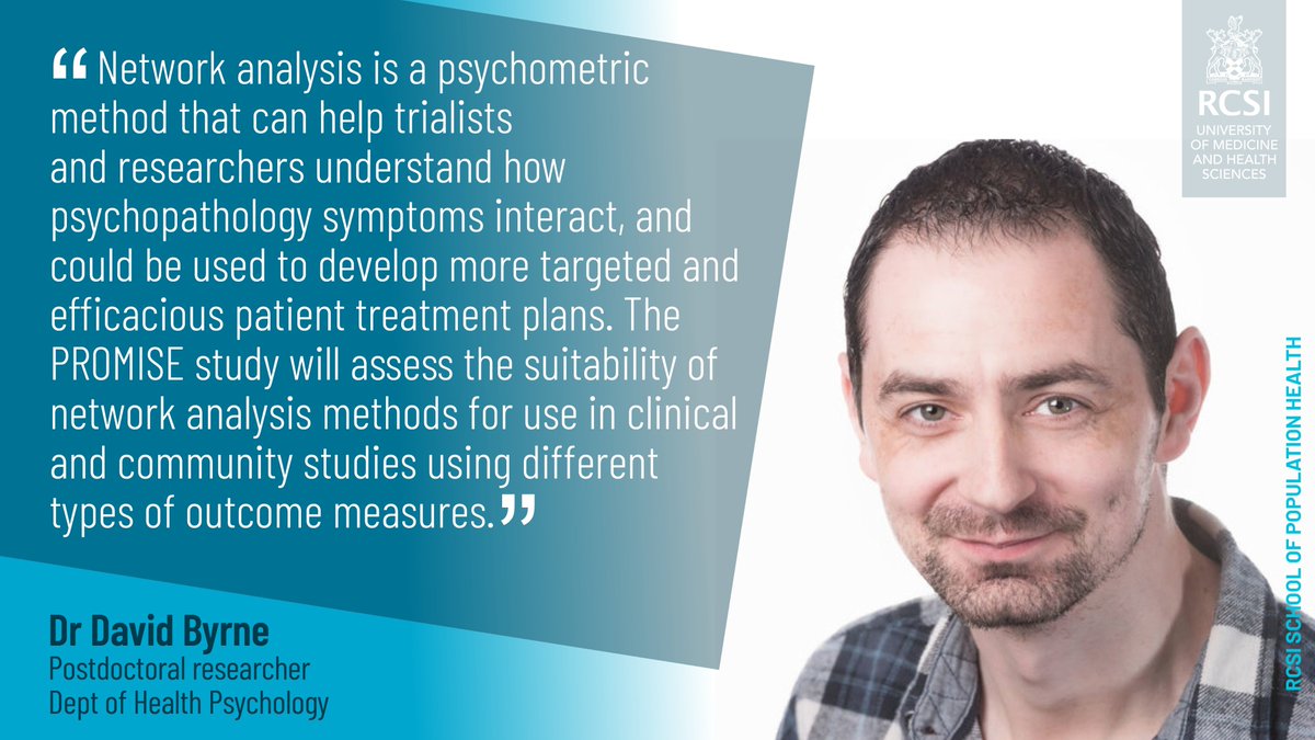 Dr David Byrne is a postdoctoral researcher at <a href="/RCSIPsychology/">RCSI Health Psychology</a> working on the PROMISE study, amongst others. 

This Postdoc Appreciation Week, we're highlighting the work &amp; impact of our fantastic team of researchers.
