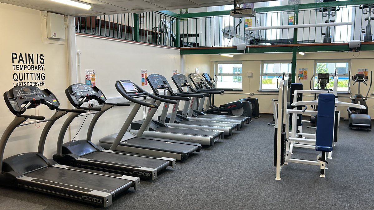 In love with our new fitness suite!! 😍#fitness #PE