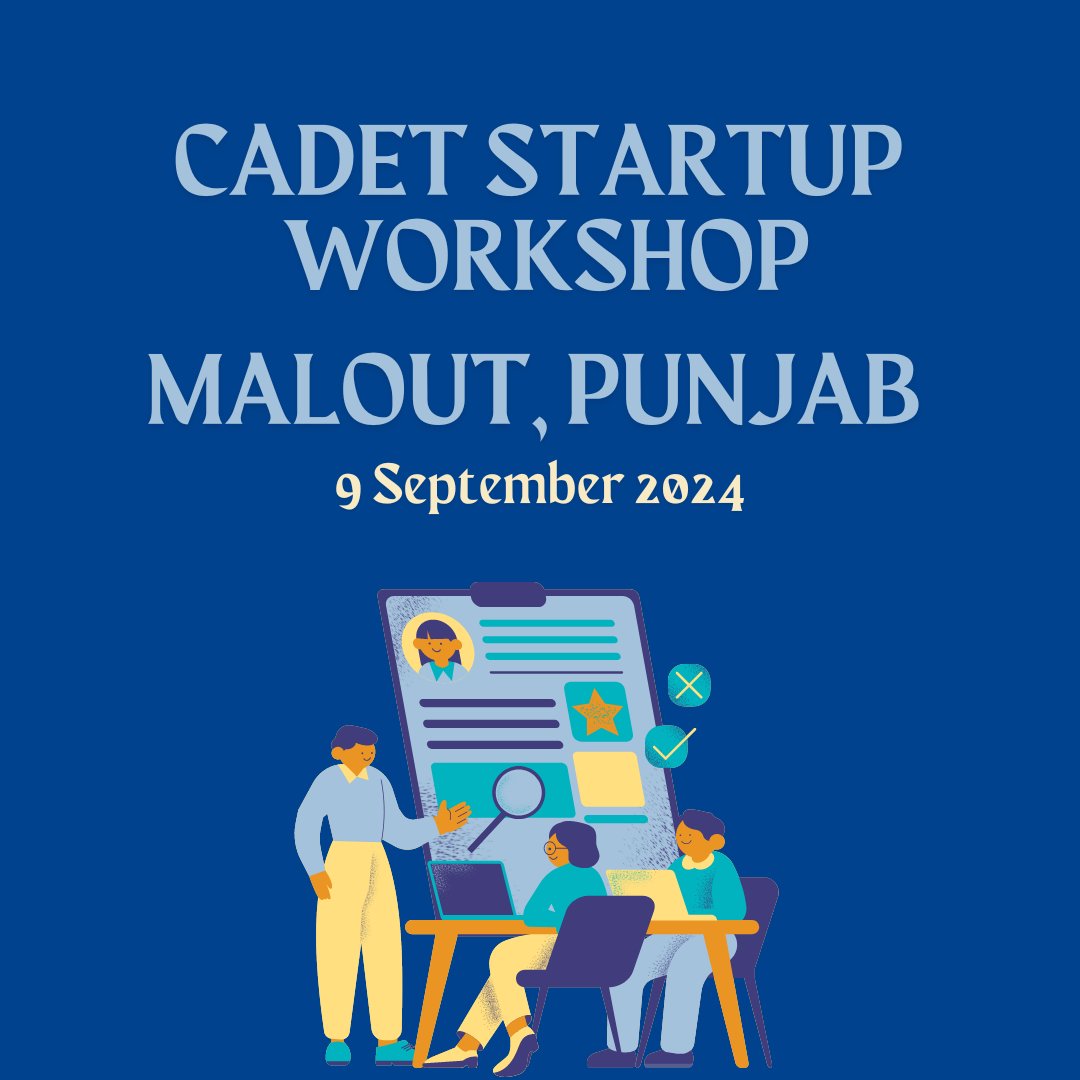expacadetprogr1's tweet photo. Another EXPA CADET CSW at Malout! 🎉 Our NCC cadets continue to impress us with their innovative ideas and entrepreneurial spirit. Thanks to @DGNCC &amp; our #NCCAlumniTrainers, these young minds are being empowered to become future job creators.

#StartUpIndia #NCC #Entrepreneurship https://t.co/pbbdEYH4o7